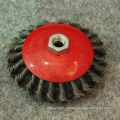 Brosses en fil circulaire tordues